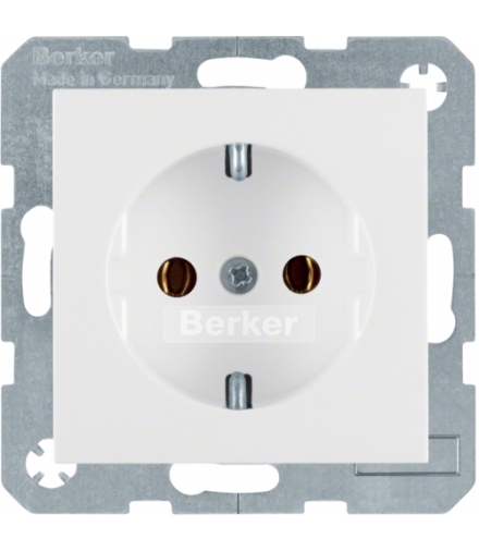S.1/B.3/B.7 Gniazdo SCHUKO, biały Berker 41431909