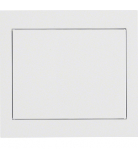 K.1 System przywoławczy Zasilacz 24V z ramką, biały połysk Berker 52047009