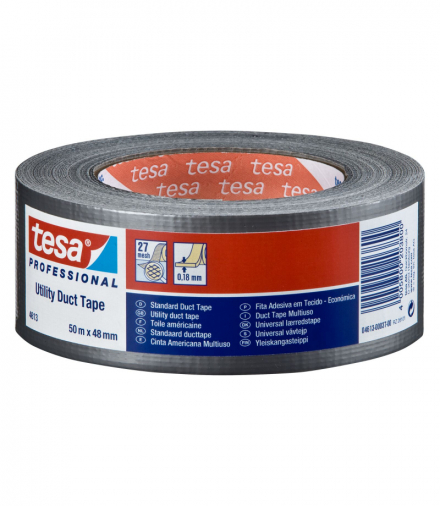 Taśma naprawcza duct tape 50m:50mm, srebrna(h0461347) Tesa H7461303