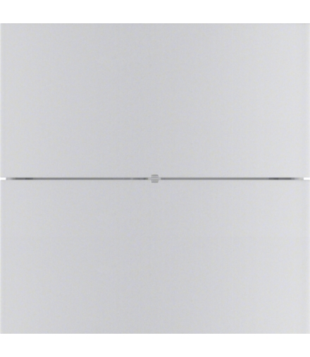 B.IQ Przycisk 2-krotny standard, aluminium