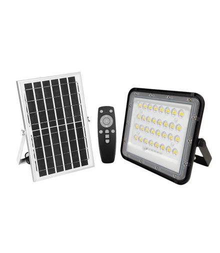 Naświetlacz z panelem solarnym 60W 48-LED 5730,z akumulatorem 5000mAh,pilot LXTQ0560