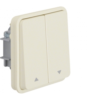 W.1 Moduł łącznika żaluzjowego przyciskowy nadruk symboli "strzałka" IP55 biały Berker 50553512