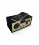 Radio przenośne Brda FM/BT/USB akum.2200mAh,10W,ładowanie indukcyjne telefonu,czarno-złote LTC LXLTC511C