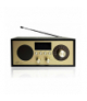 Radio przenośne Brda FM/BT/USB akum.2200mAh,10W,ładowanie indukcyjne telefonu,czarno-złote LTC LXLTC511C