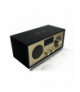 Radio przenośne Brda FM/BT/USB akum.2200mAh,10W,ładowanie indukcyjne telefonu,czarno-złote LTC LXLTC511C