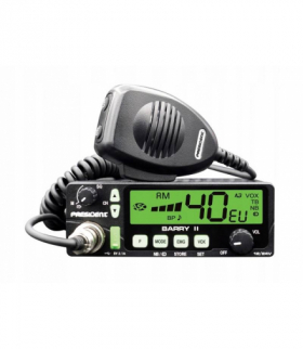RADIO CB PRESIDENT BARRY II+ NRC ASC Vox 12/24V NEW VERSION LXCB453N