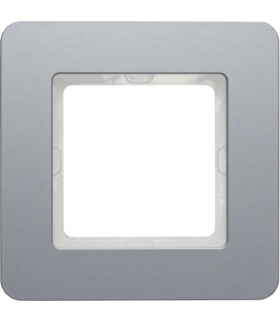 Q.7 Ramka 1-krotna, aluminium Berker 10116074
