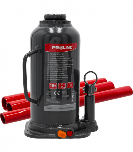 Podnośnik hydrauliczny słupkowy 15t 227-457mm (7.0kg) ce proline Proline 46815