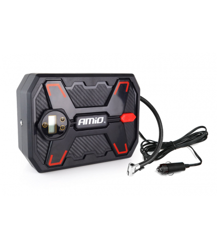 Kompresor samochodowy cyfrowy LED LCD 12V acomp-11 amio-02384 AMiO AMI-02384
