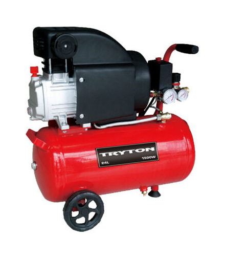 Kompresor olejowy 24L, 1500W/2km, 8bar, 206L/min Tryton TKO24