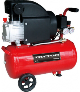 Kompresor olejowy 50L, 1500W/2km, 8bar, 206L/min Tryton TKO50