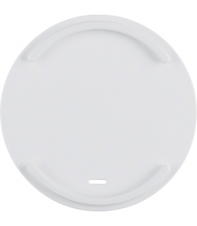 R.1/R.3 Klawisz z soczewką i krawędzią do obsługi ustami biały, połysk Berker 16612049