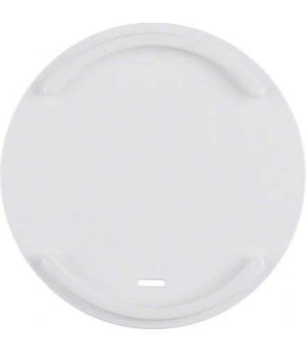 R.1/R.3 Klawisz z soczewką i krawędzią do obsługi ustami biały, połysk Berker 16612049