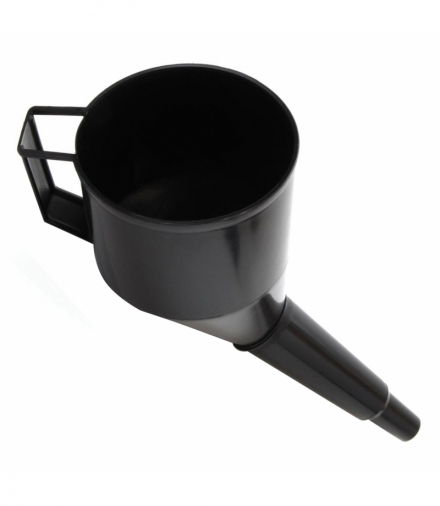 Lejek uniwersalny skośny z sitkiem do paliwa cieczy wody t9102 TOM PAR AMI-T9102