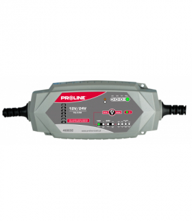 Prostownik inwert. do akumulatorów sam.12v/24v,7a ce proline Proline 46832