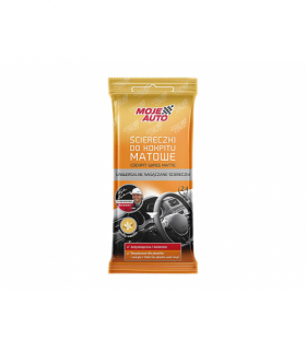 Ściereczki do kokpitu matowe wanilia 24 sztuki Moje Auto Blow 52-131