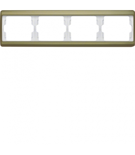 Arsys Ramka 4-krotna pozioma, złoty Berker 13840002