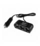 Rozgałęźnik zapalniczki samochodowej 1xwtyk/3xgniazdo+kabel cs-32 Blow 96-867