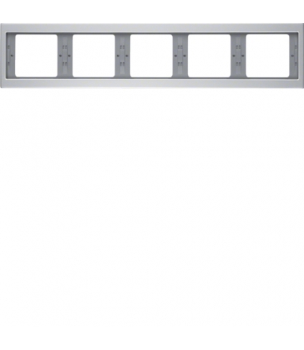 K.5 Ramka 5-krotna, pozioma alu Berker 13937003