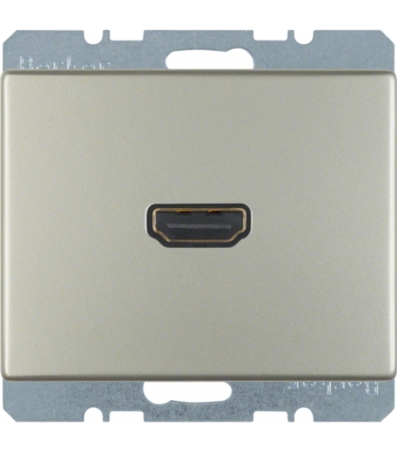 Arsys Gniazdo HDMI, stal szlachetna, lakierowany Berker 3315429004