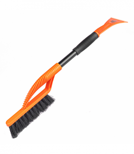 Szczotka zmiotka skrobaczka do szyb śniegu lodu isb5 z uchwytem softgrip 580mm KUFIETA AMI-01470