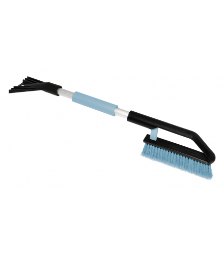 Szczotka zmiotka skrobaczka do szyb śniegu lodu futura basic aluminium 70 cm TOM PAR AMI-T09830