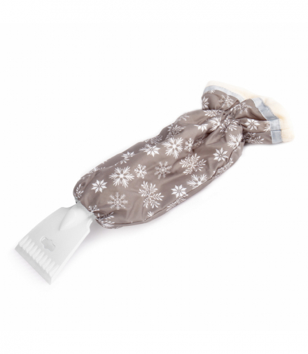 Skrobaczka do szyb śniegu lodu z rękawicą ocieplaną VERSACO AMI-10645