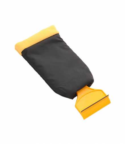 Skrobaczka do szyb śniegu lodu z rękawicą ocieplaną TOM PAR AMI-T9027