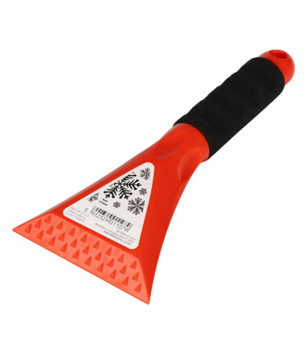 Skrobaczka do szyb drapak do lodu is5 z uchwytem softgrip amio-01107 AMiO AMI-01107