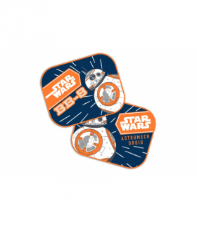 Zasłonki boczne 2 szt 44*35cm star wars bb8 SEVEN AMI-S59315