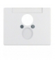 Arsys Płytka czołowa do gniazda głośnikowego, biały Berker 11850069