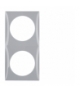 Integro Flow Ramka 2-krotna, szary, połysk Berker 918262507
