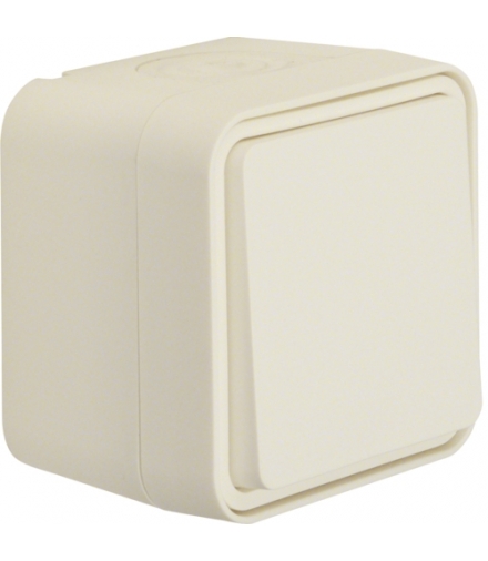 W.1 Łącznik krzyżowy, kompletny, IP55, biały Berker 30773502