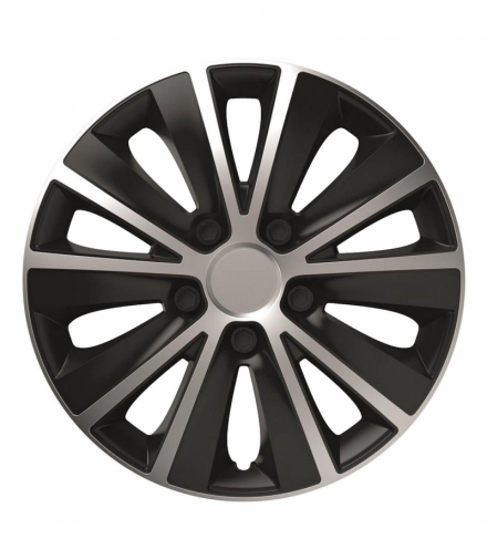 Kołpak rapide 14" silver&black (czarno-srebrny) VERSACO AMI-10297