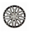 Kołpak dakar nc 17" silver&black ze śrubami chrom VERSACO AMI-11282