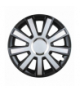 Kołpak flash 16" czarno-srebrny LEOPLAST AMI-L07102