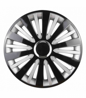 Kołpak falcon 16" czarno-srebrny LEOPLAST AMI-L58118