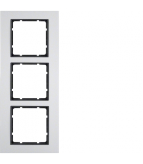 B.7 Ramka 3-krotna, alu/antracyt mat Berker 10136904