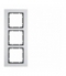B.7 Ramka 3-krotna, alu/antracyt mat Berker 10136904
