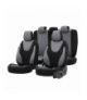 Komplet pokrowców na fotele samochodowe otom ruby 1202 grey/black 3-zip OTOM AMI-OT76901