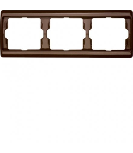 Arsys Ramka 3-krotna pozioma, brązowy Berker 13730001