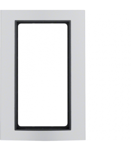 B.3 Ramka z dużym wycięciem, alu/antracyt Berker 13093004