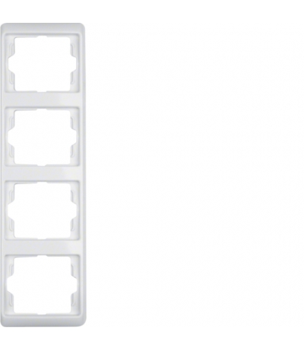 Arsys Ramka 4-krotna pionowa, biały Berker 13430069