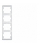 Arsys Ramka 4-krotna pionowa, biały Berker 13430069