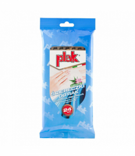 Plak ściereczki do rąk aloes i lotos 24 szt. PLAK AMI-E0429