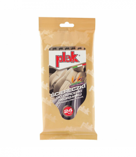 Plak ściereczki do tapicerki skórzanej kwiaty polinezji 24 szt. PLAK AMI-E0427