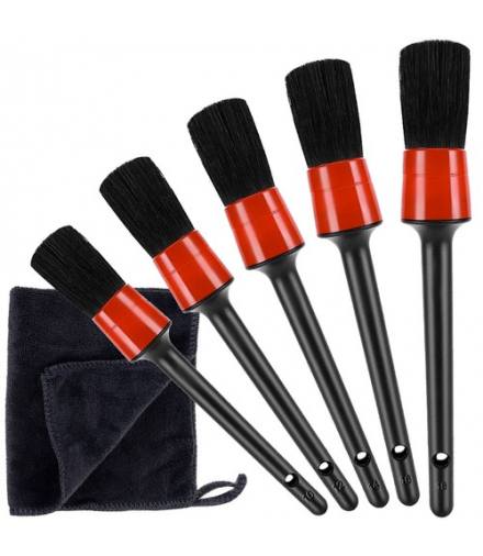 Pędzle detailingowe + ściereczka Xtrobb 21449 XTROBB 00021449