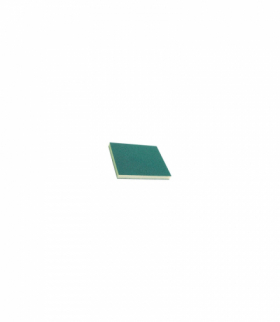 Gąbka polerska ścierna e-korund 120*98*10mm gr.120 szt.1 [271082] POLSKA 45768A