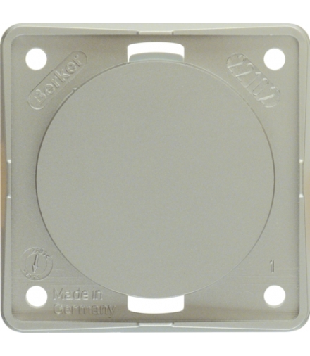 Integro Flow Zaślepka z płytką nośną, stal szlachetna, lakierowany Berker 945162524