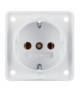 Integro Flow Gniazdo SCHUKO, biały, mat Berker 941852502